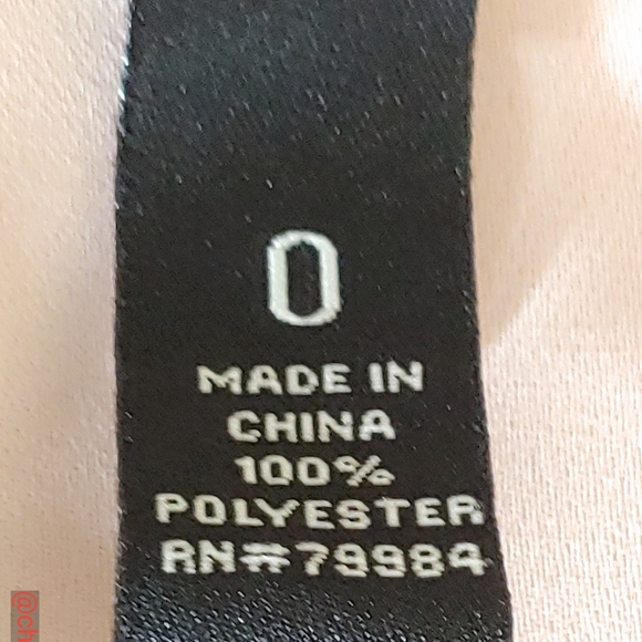 Black Label by Chico's hi low blouse tunic top - Picture 3 of 5